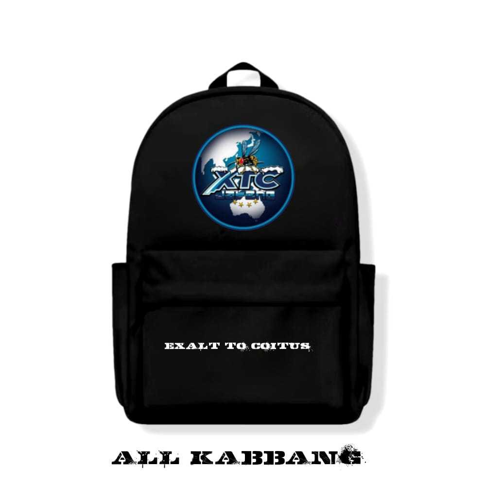 ALL KABANG Tas Ransel Pria Wanita Motif XTC Terkini Viral Bacpack Fashion Unisex Bahan Tebal Kuat