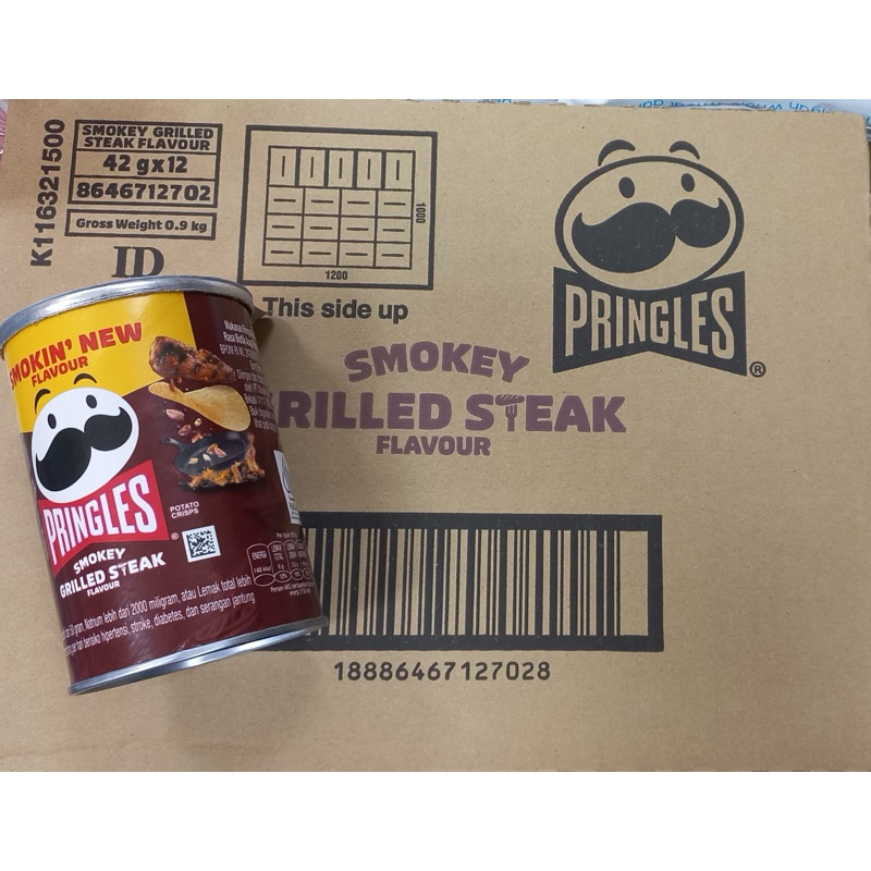 

QH pringles mini 42gr (harga utk 1karton 12kaleng)