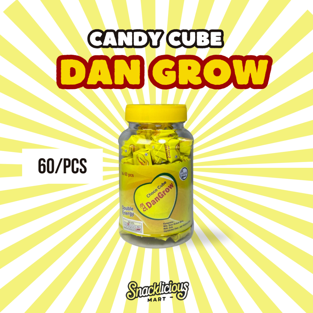 

Permen DAN GROW(Candy Cube) Isi 60 PCS
