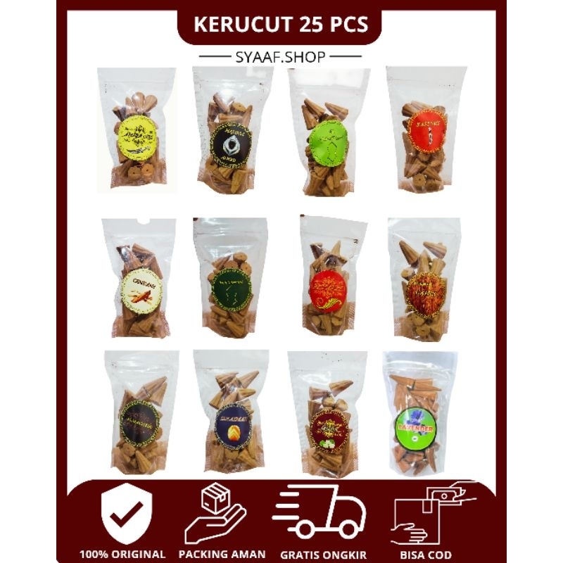 Bukhur Buhur Dupa Arab Kerucut Pewangi Ruangan Gahru Gaharu