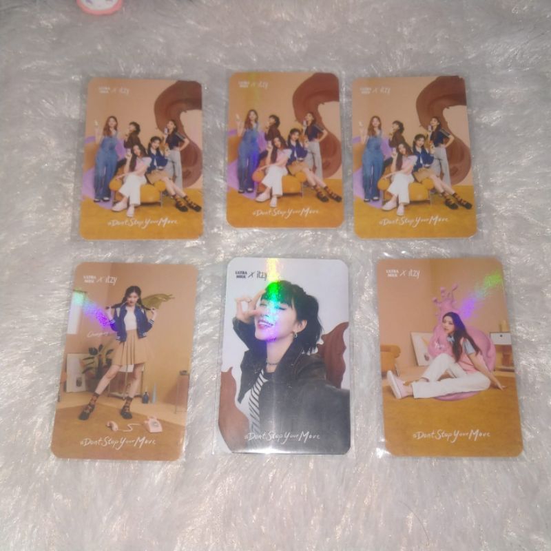 Photocard Official Itzy x Ultramilk | Ryujin Yuna Chaeryeong