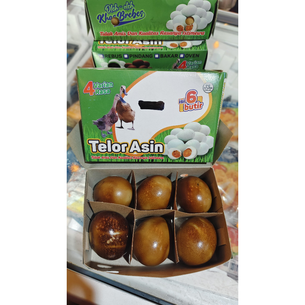 

Telur Asin Box isi 6 butir