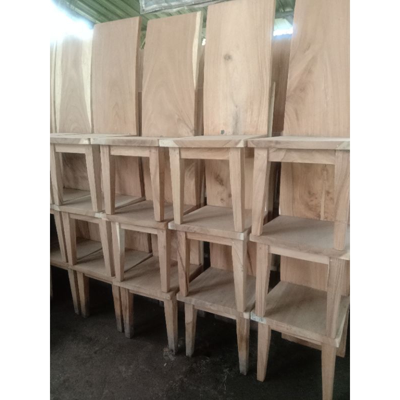 kursi makan blok trembesi