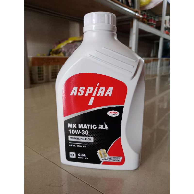 Oli Aspira Matic 4T 10w-30 0.8 L