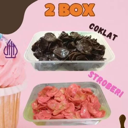 

Keripik Pisang Coklat Lumer 2 rasa/ dua varian rasa