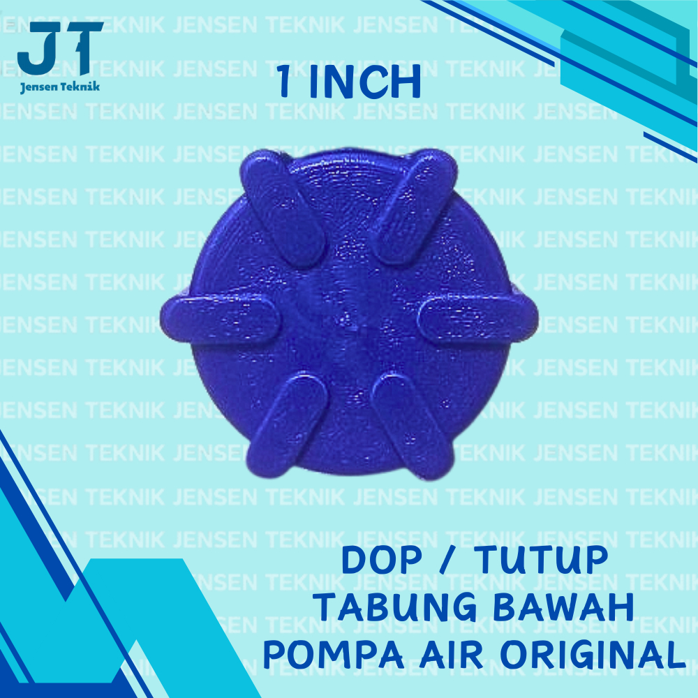 Dop / Tutup Tabung Bawah 1 Inch Pompa Air Original Shimizu