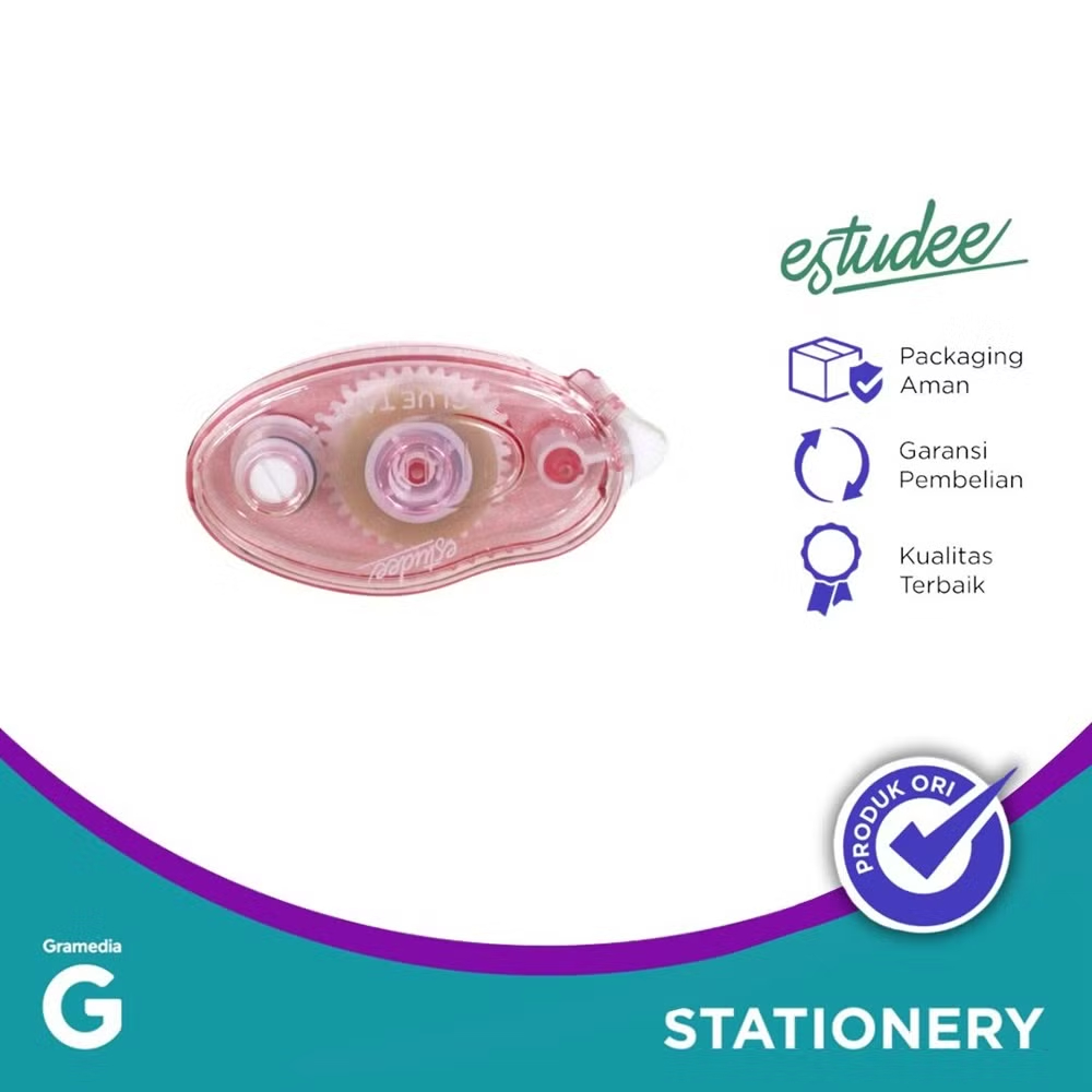 

Gramedia Tunjungan : Estudee Glue Tape Pink Es-G501