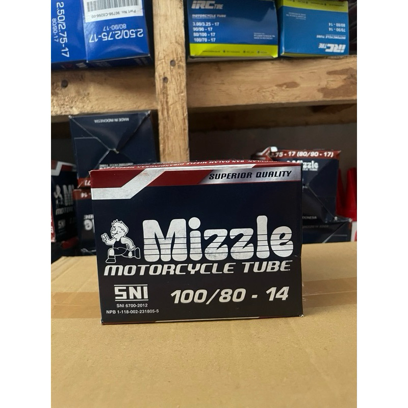 Ban Dalam MIZZLE 100/80-14 (90/90-14 ) 90 90 14