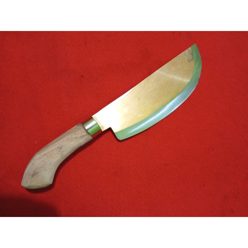 GOLOK KUPAS KELAPA MUDA BAJA D2 GOLD