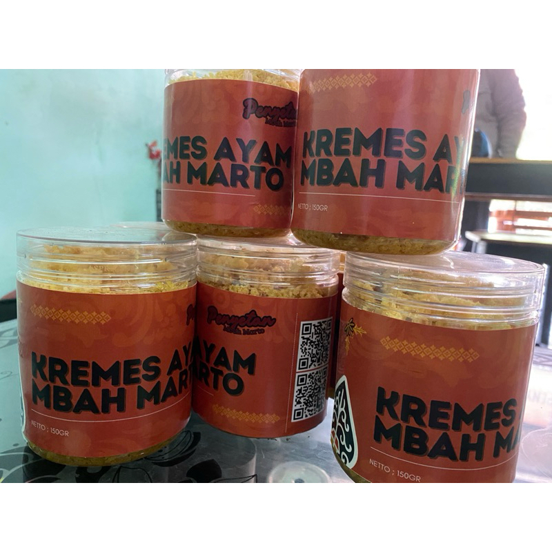 

Kremes Ayam Mbah Marto 150gr
