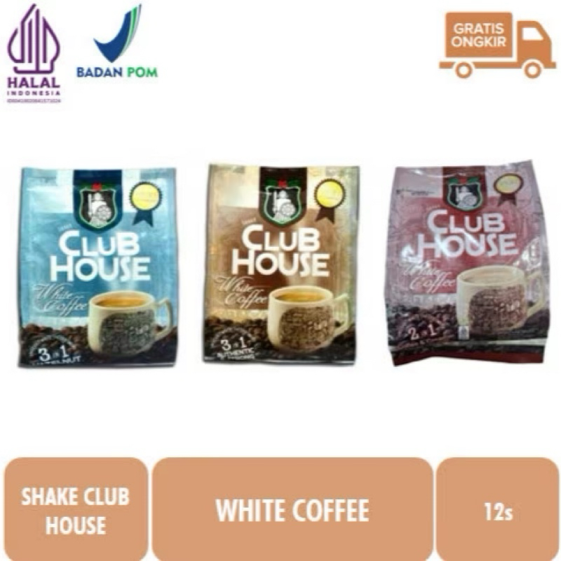 

SHAKE CLUBHOUSE COFFE PACK ISI 12