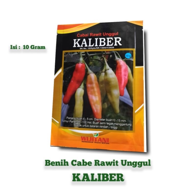 10 GRAM BENIH CABE RAWIT UNGGUL KALIBER ORIGINAL KEMASAN PABRIK