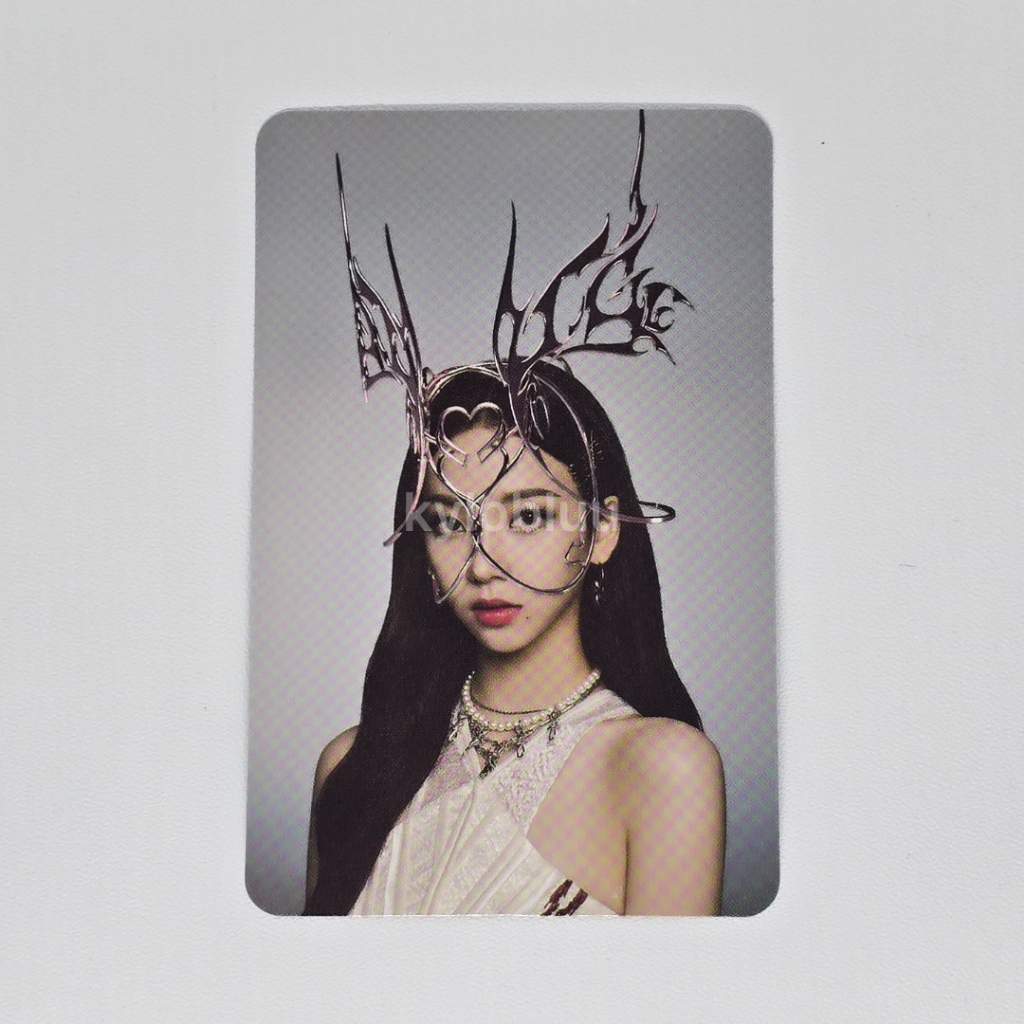 [READY] PHOTOCARD PC OFFICIAL AESPA KARINA ALBUM SAVAGE POS AR CLIP CARD