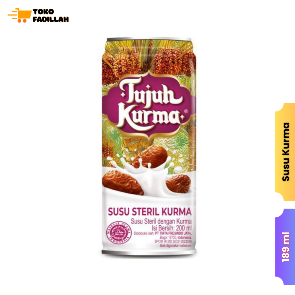 

Tujuh Kurma Susu Steril Kurma 189ml