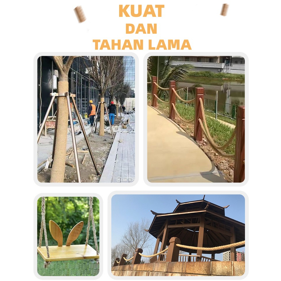 

[Penjualan Langsung Pabrik] Tali Goni/Tali Manila/Tali Tarik Tambang/Tali Anyaman/Tali Tegangan/Tali