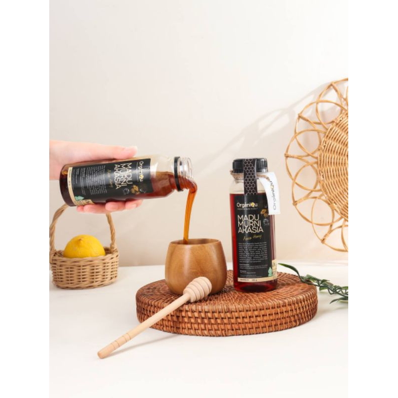 

[Organiqu] Madu murni akasia madu mentah raw honey accasia madu hitam