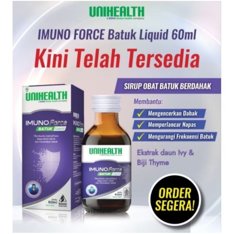 Imuno Force Obat Batuk Syirup Unihealth