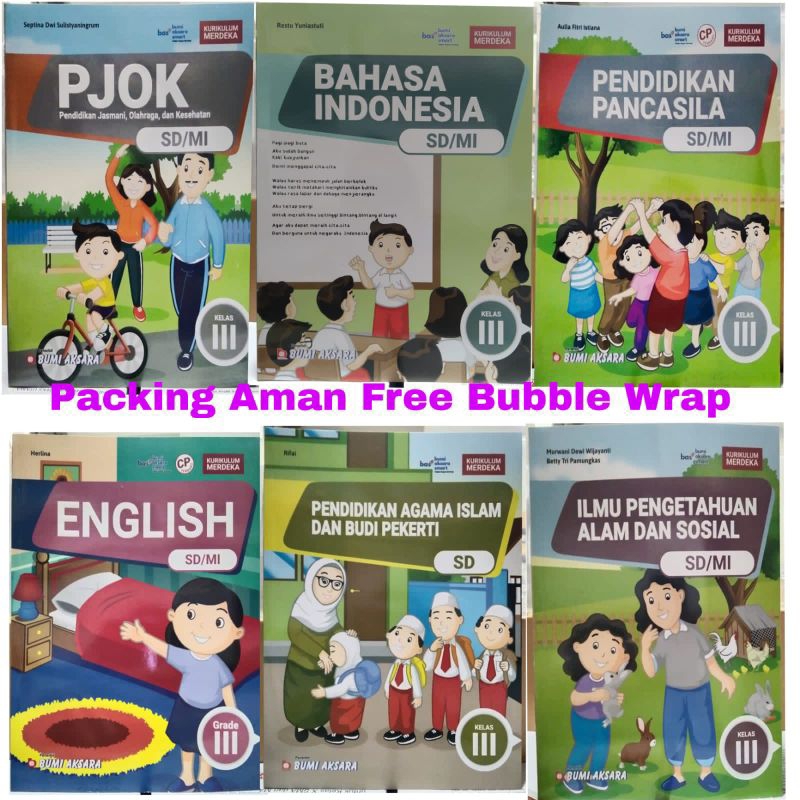 Original Pendidikan Pancasila English Seni Rupa Seni Musik IPAS Bahasa Indonesia PJOK Pendidikan Aga