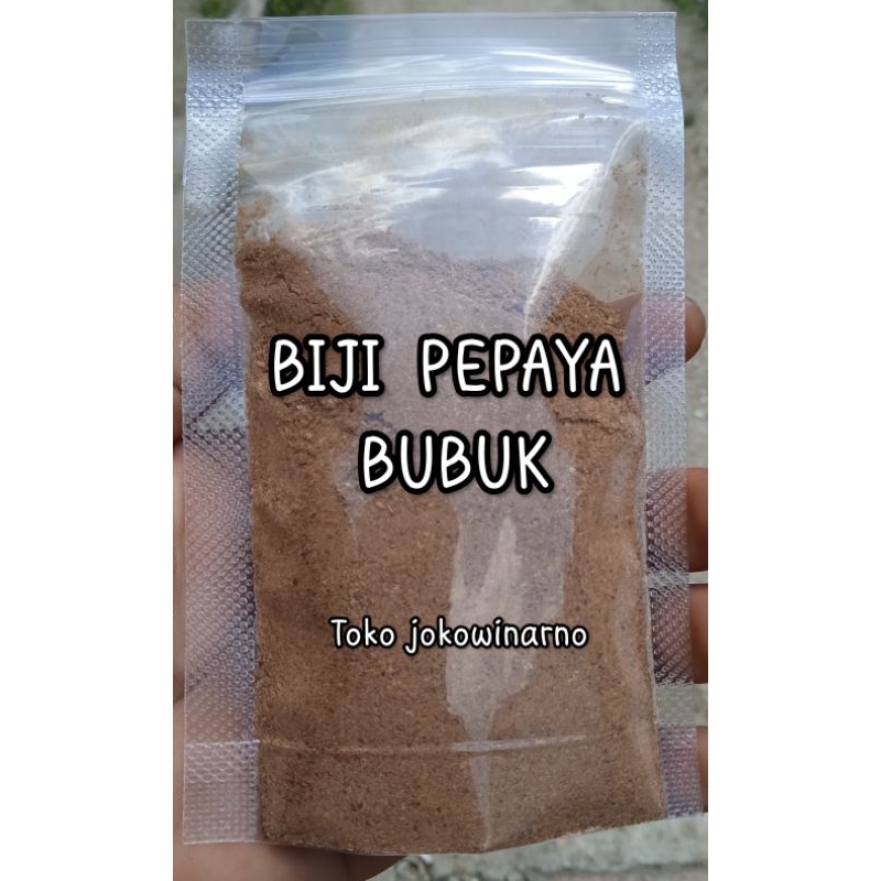 

[ 10.Gram] BIJI PEPAYA BUBUK / BIJI PAPAYA / BIJI KATES - ORIGINAL