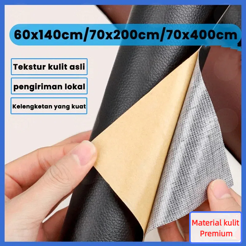 【Bintang kecil】200cm*70cm Lem impor yang kuat Sticker Kulit Sofa Leather Repair Sticker Cover Perbai
