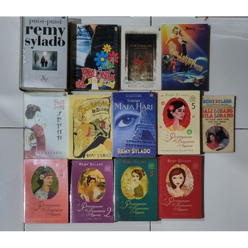 Buku-buku Remy Sylado preloved ORIGINAL | Kerygma Martyria | Gali Lobang Gila Lobang | Puisi Mbeling
