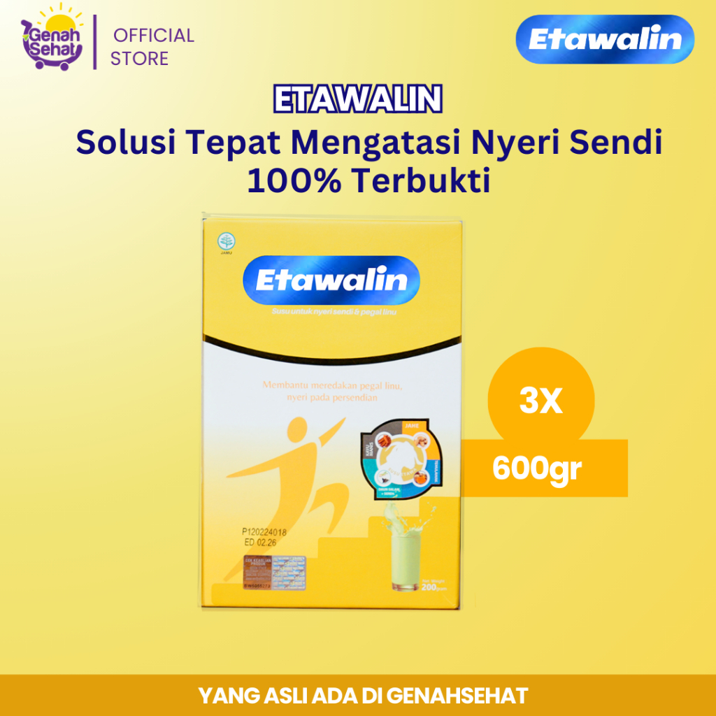 

Etawalin Susu Kambing Asli Atasi Nyeri Sendi Dan Asam Urat Original 3 Box