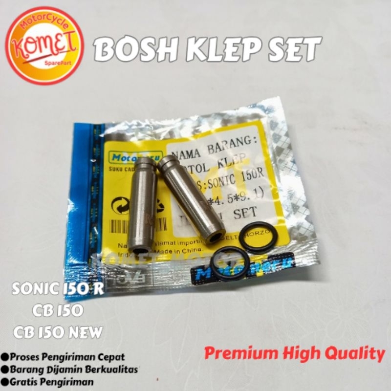 [KOMET] BOSH KLEP BOTOL KLEP. SONIC 150 R/CB 150 LED/CB 150 NEW [MOTOMERU]