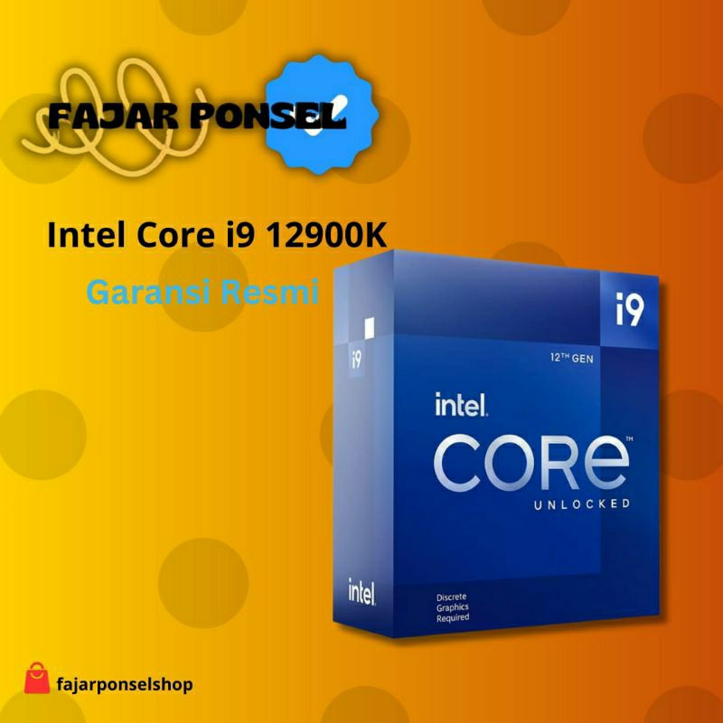 Processor Intel Core i9 12900k Gen 12