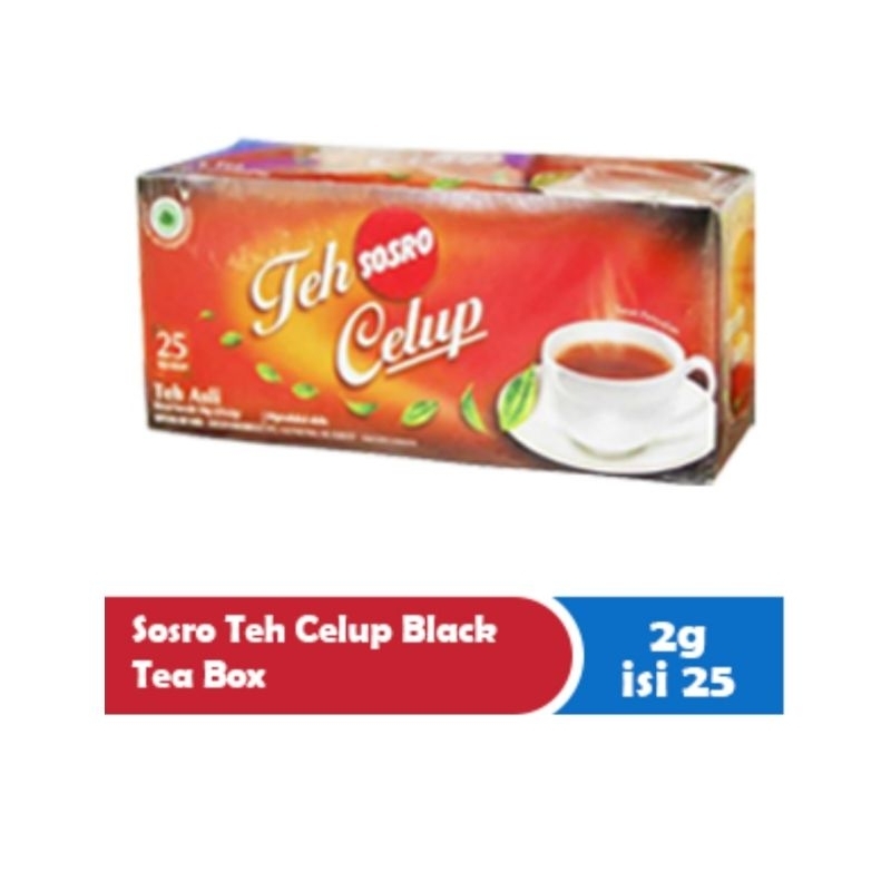 

SOSRO TEH CELUP BOX 25'S