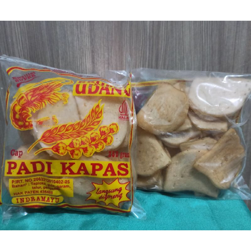 

Kerupuk Udang Padi Kapas Indramayu 250gr