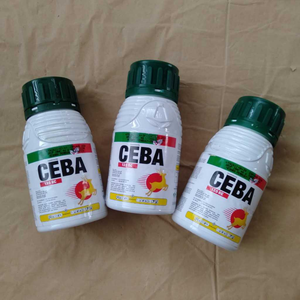 Insektisida Racun Kontak, Lambung, dan Sistemik CEBA 125 EC - asetamiprid 100g/l + abamektin 25g/l -
