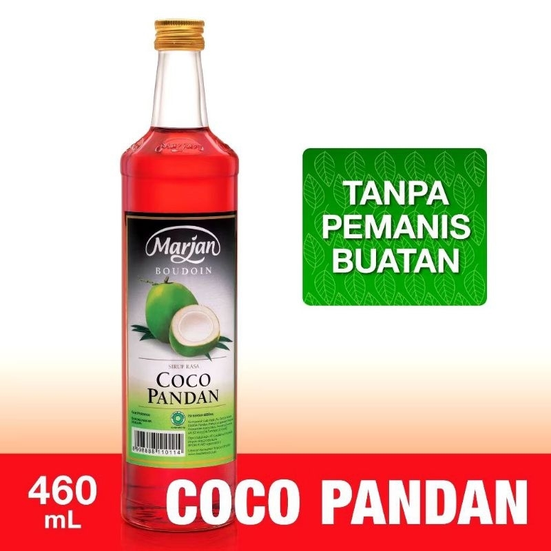 

Marjan Boudoin Syrup Cocopandan 460ml Sembako