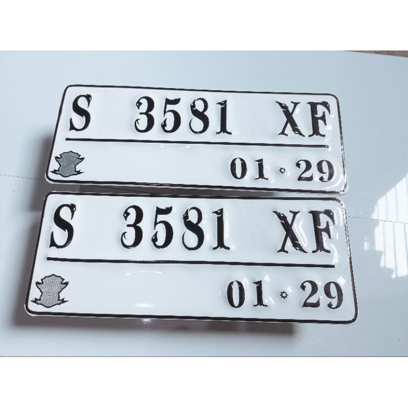 plat nomer baut tanam tebal