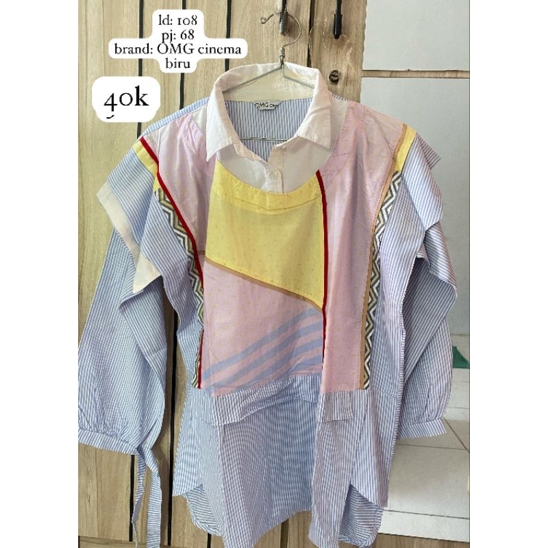 PRELOVED kemeja OMG Cinema