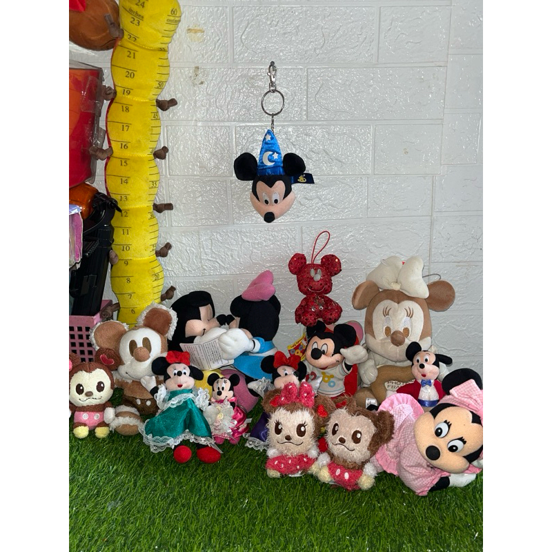 Keychain/ Boneka Mini Original DISNEYLAND/ SEGA