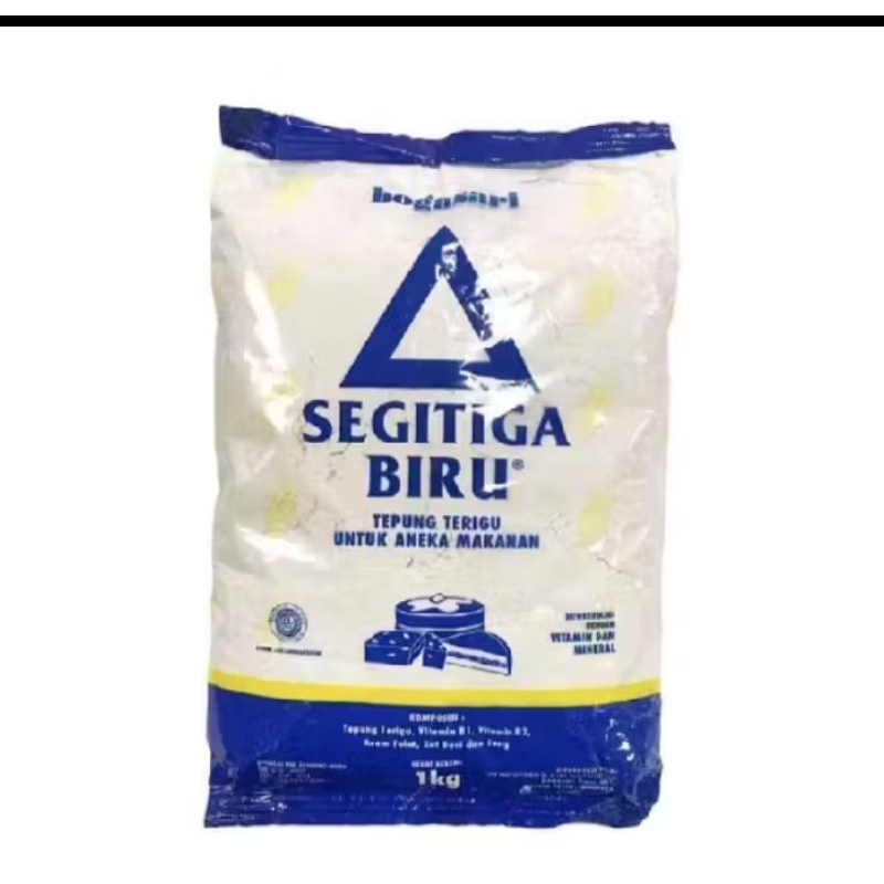 

tepung terigu segitiga biru kemasan 1kg