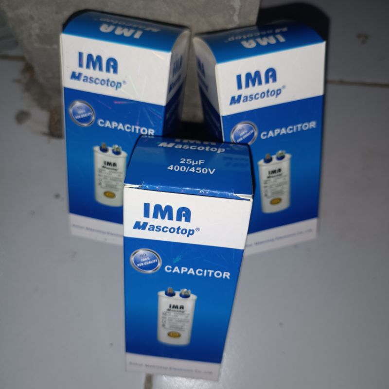 Capasitor AC 25UF IMA MASCOTOP Kapasitor AC