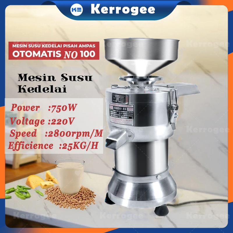 Mesin Susu Kedelai mesin giling susu kedelai Penghasil susu kedelai Mesin kedelai pisah ampas Susu k