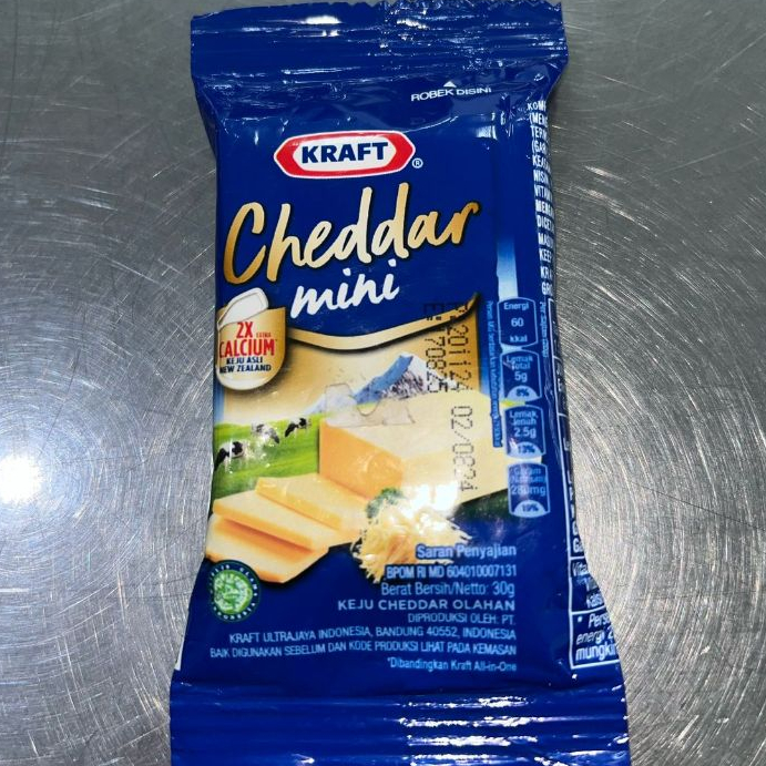 

KRAFT CHEDDAR MINI 30GRAM