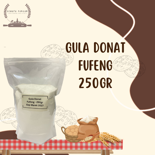 

Dextrose Monohydrate Fufeng /Gula Dingin /Gula Es /Gula Donat Kemasan 250gr
