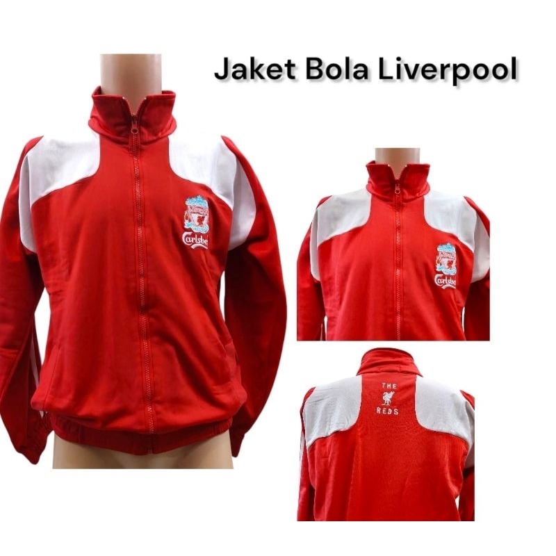 Jaket Bola Liverpool / Jacket Bola / Jeket Bola Liverpool Dewasa