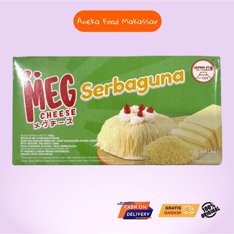 

KEJU MEG CHEESE SERBAGUNA MAKASSAR