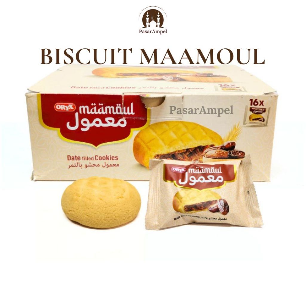 

ECER Biskuit Maamoul Biskuit Kurma Mamoul Oleh Oleh Haji Umroh Murah Original Saudi Arabia