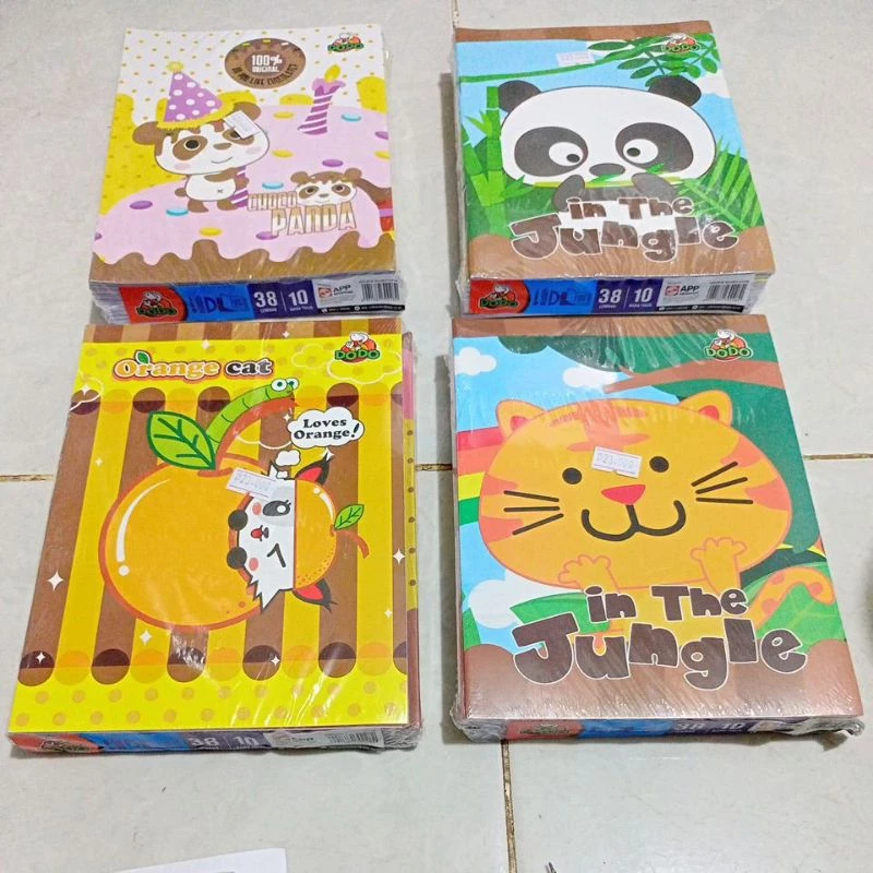 

BUKU TULIS DODO ISI 30 38 50 DAN 58 LEMBAR( ISI 10PCS)