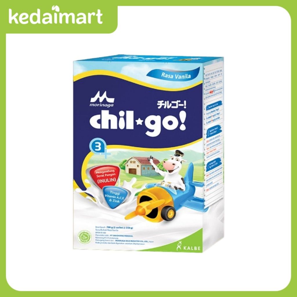 

Chilgo 3+ Susu Pertumbuhan Vanila Box 660 Gram