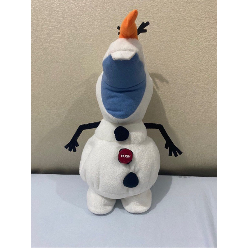 Boneka Elektrik Walking Olaf Disney Frozen SEGA JAPAN