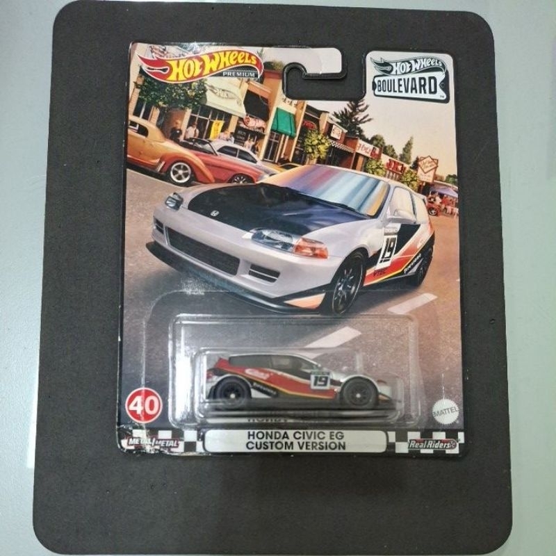 Hot wheels honda civic eg custom version