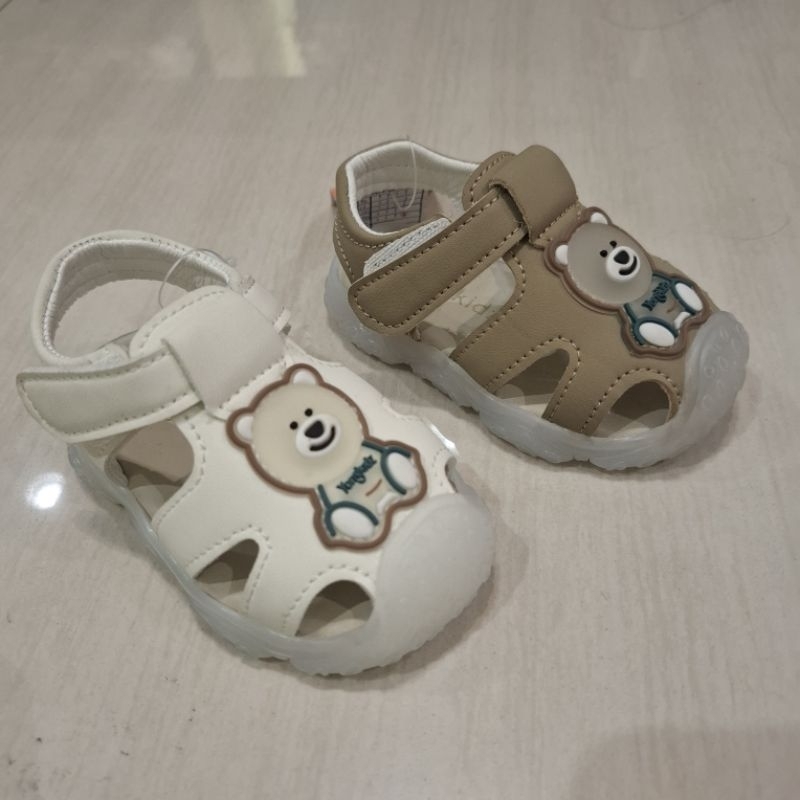 sepatu sandal LED anak yongkidz ORI size 16-20