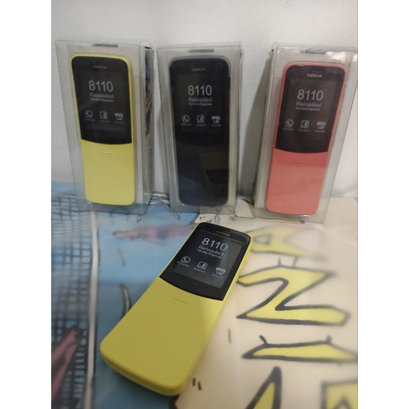 Nokia 8110 4g lengkap