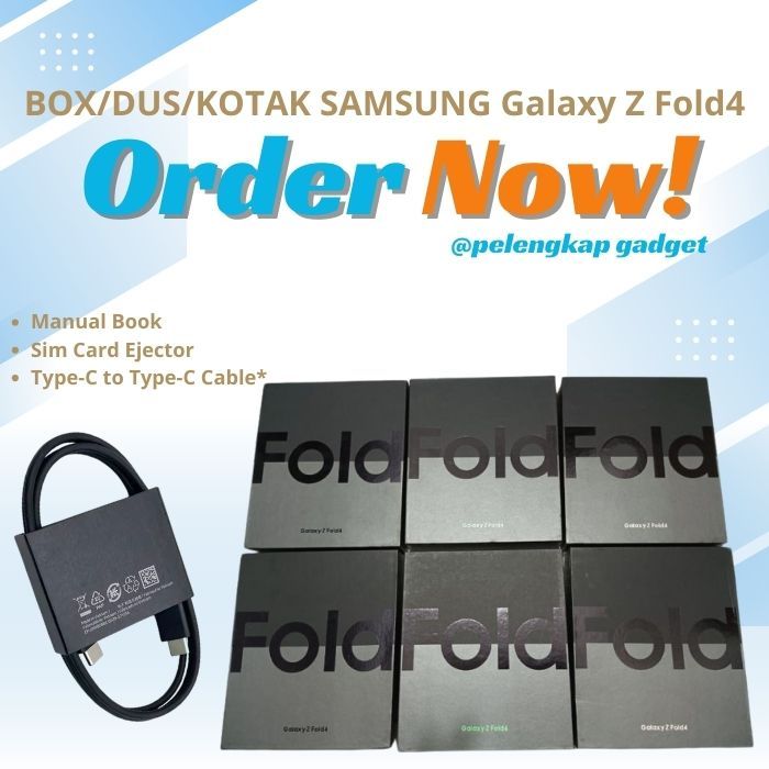 

BOX/DUS/KOTAK SAMSUNG Galaxy Z Fold4